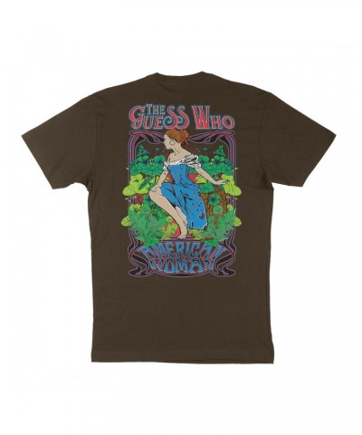 The Guess Who "American Woman" T-Shirt in Brown $14.40 Shirts