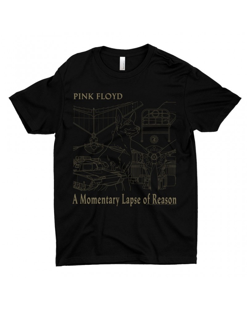 Pink Floyd T-Shirt | A Momentary Lapse of Reason Schematic Shirt $8.48 Shirts