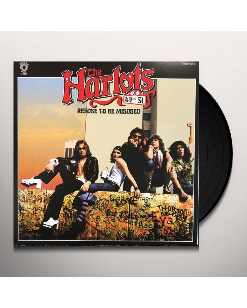 The Harlots of 42nd Street REFUSE TO BE MISUSED (PINK VINYL) Vinyl Record $12.47 Vinyl