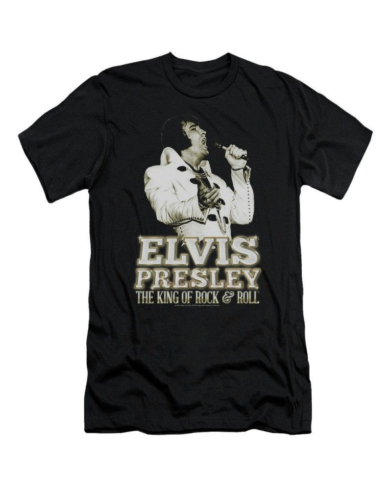 Elvis Presley Slim-Fit Shirt | GOLDEN Slim-Fit Tee $6.66 Shirts