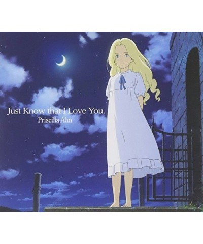 Priscilla Ahn JUST KNOW THAT I LOVE YOU CD $9.70 CD