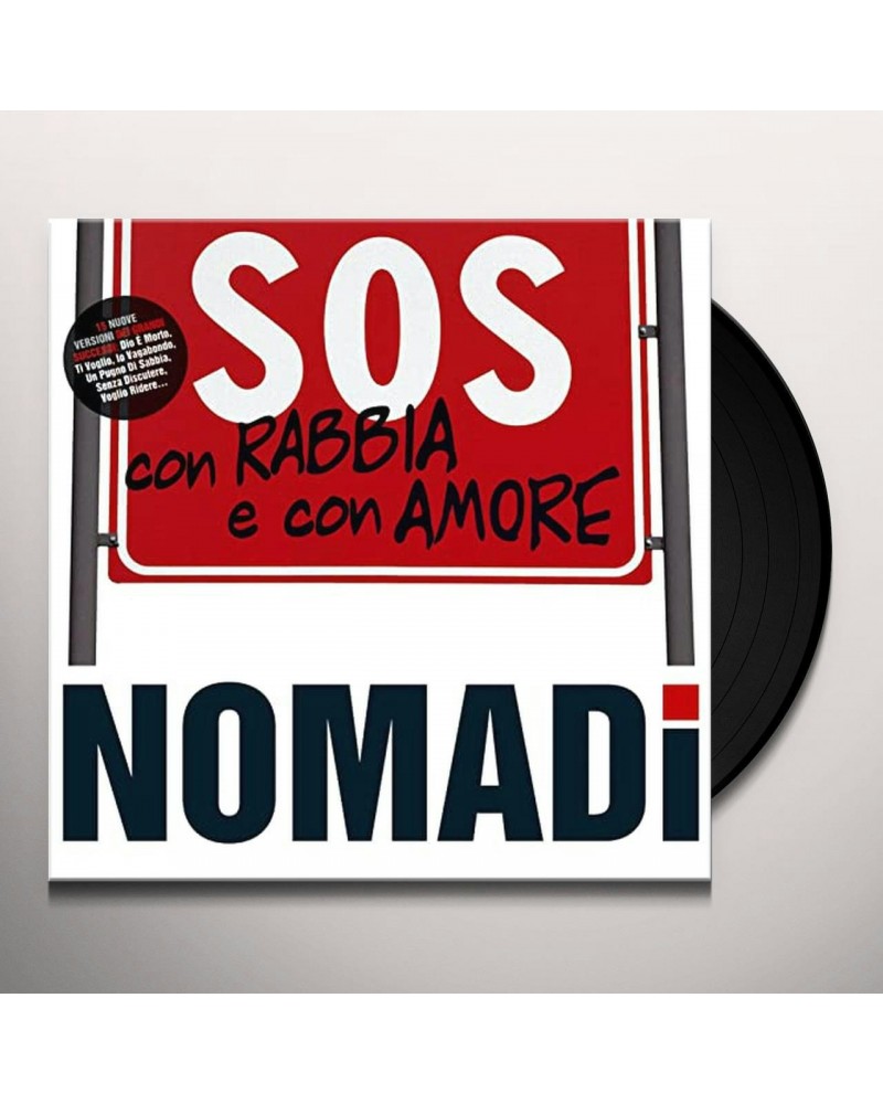 Nomadi SOS Con Rabbia E Con Amore Vinyl Record $25.75 Vinyl