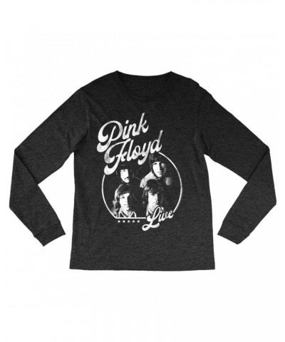 Pink Floyd Long Sleeve Shirt | Live In Concert Distressed Shirt $13.78 Shirts