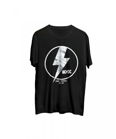 AC/DC Lightening Bolt Circle Logo T-shirt $7.91 Shirts