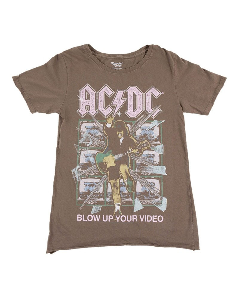 AC/DC Blow Up Your Video Ladies T-shirt $9.12 Shirts