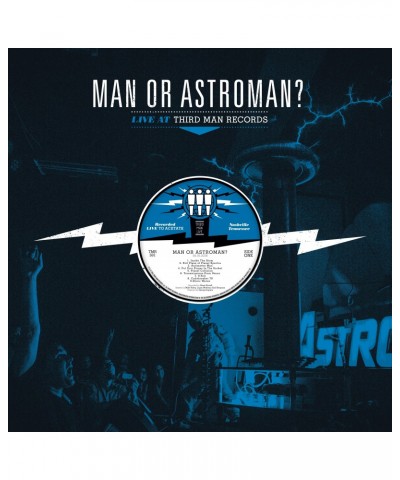 Man Or Astro-Man? Live at Third Man Records Vinyl Record $6.55 Vinyl