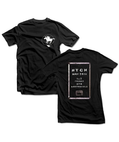 Neil Young NYCH 2018 Tour Small Logo Unisex Black T-shirt $11.70 Shirts