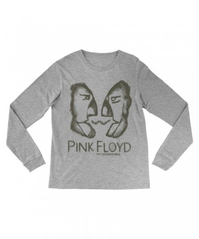 Pink Floyd Long Sleeve Shirt | Bioworld Division Bell Pencil Sketch Shirt $11.98 Shirts