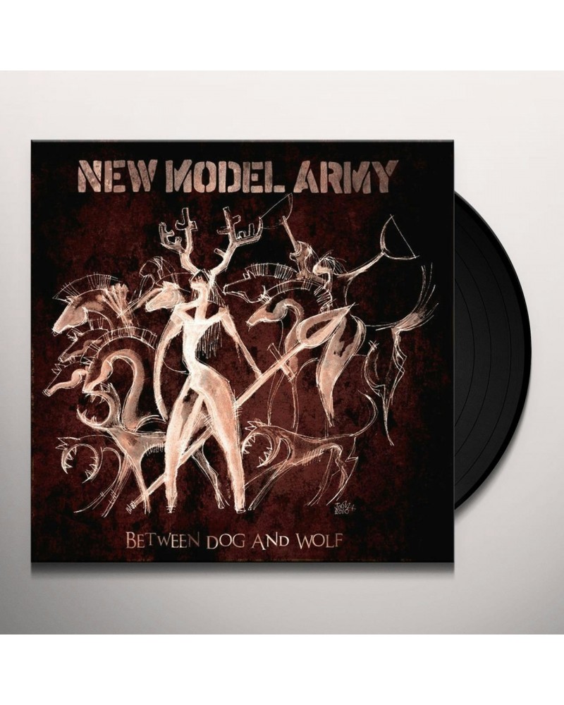 New Model Army Between Dog And Wolf Vinyl Record $17.06 Vinyl