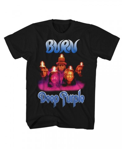 Deep Purple T-Shirt | Burn Album Art Shirt $8.73 Shirts