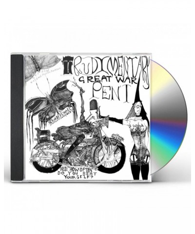 Rudimentary Peni GREAT WAR CD $9.50 CD