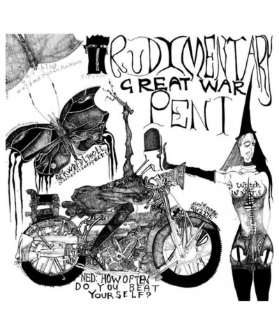 Rudimentary Peni GREAT WAR CD $9.50 CD