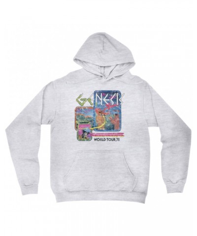 Genesis Hoodie | And Then There Were Three '78 World Tour Distressed Hoodie $18.78 Sweatshirts