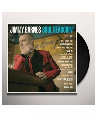 Jimmy Barnes SOUL SEARCHIN Vinyl Record - Australia Release $37.58 Vinyl