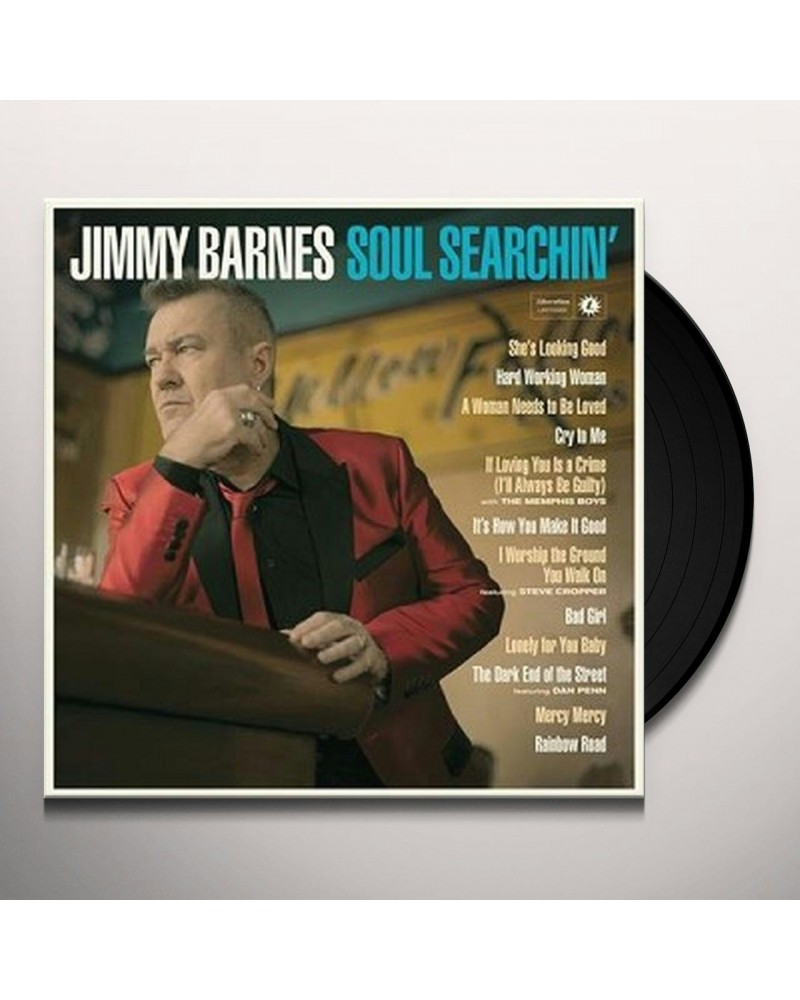 Jimmy Barnes SOUL SEARCHIN Vinyl Record - Australia Release $37.58 Vinyl