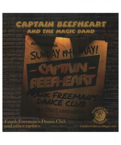 Captain Beefheart & His Magic Band FRANK FREEMAN'S DANCE CLUB Vinyl Record $10.17 Vinyl