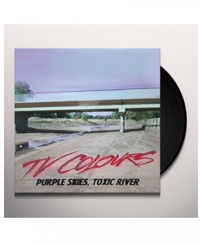 TV Colours Purple Skies Toxic River Vinyl Record $6.35 Vinyl