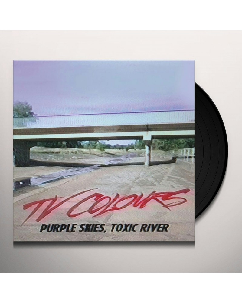 TV Colours Purple Skies Toxic River Vinyl Record $6.35 Vinyl