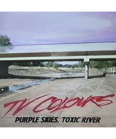 TV Colours Purple Skies Toxic River Vinyl Record $6.35 Vinyl