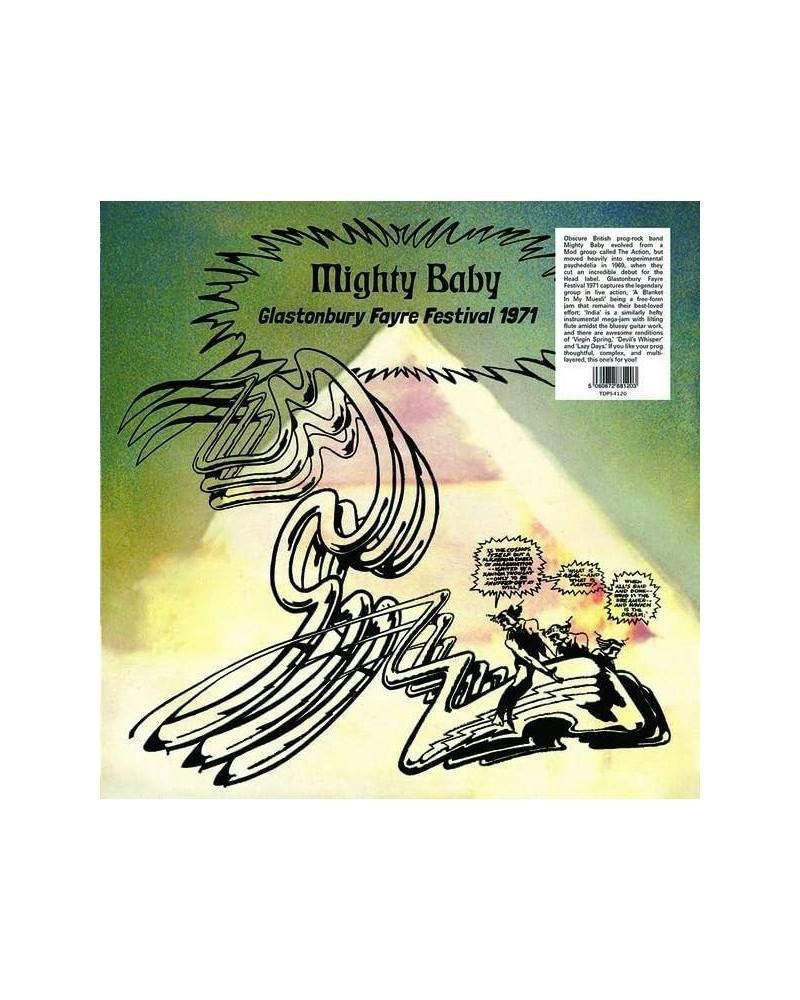 Mighty Baby Live At Glastonbury Festival June 1971 Vinyl Record $11.31 Vinyl