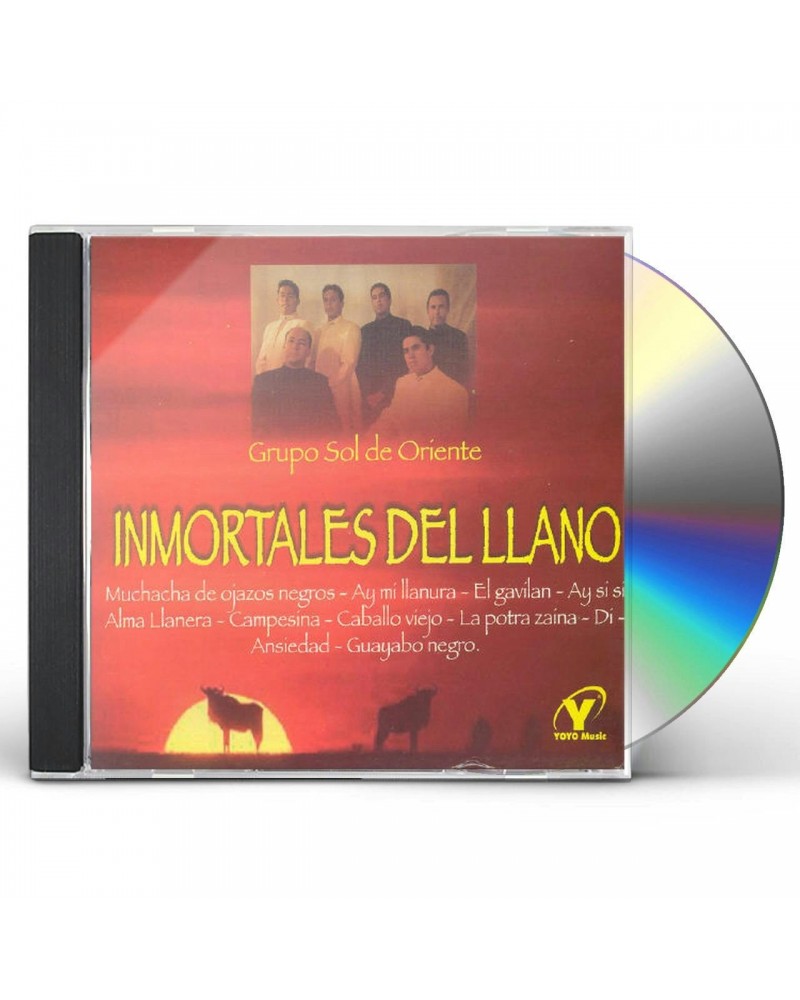 Grupo Sol De Oriente INMORTALES DEL LLANO CD $9.40 CD