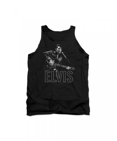 Elvis Presley Guitar In Hand Tank Top $8.50 Shirts