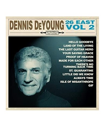 Dennis De Young 26 East Vol. 2 Vinyl Record $8.58 Vinyl