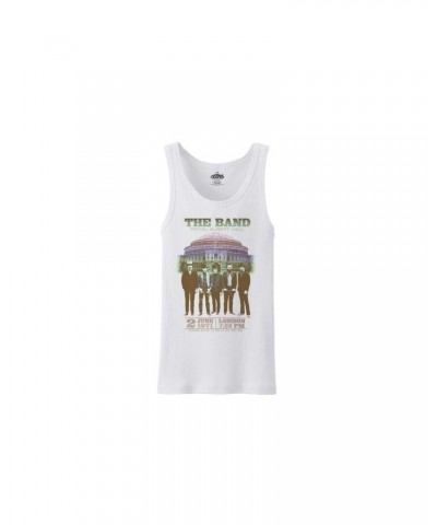 The Band Live at Royal Albert Hall 1971 White Front Print Tank Top $8.25 Shirts