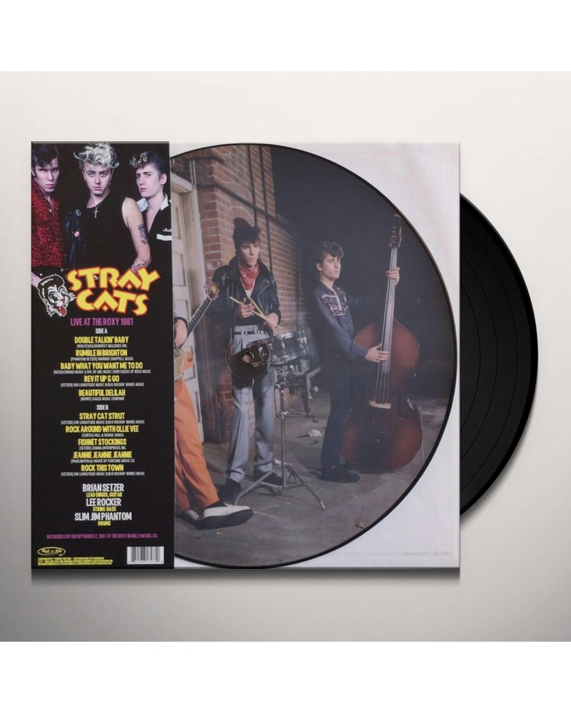 Stray Cats Live at the Roxy 1981 Vinyl Record $13.32 Vinyl