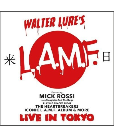 L.A.M.F. LIVE IN TOKYO CD $6.29 CD