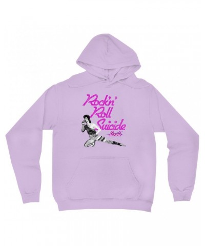 David Bowie Hoodie | Rock N' Roll Suicide Distressed Hoodie $19.58 Sweatshirts