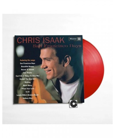 Chris Isaak San Francisco Days (Red Vinyl) (Rsd Essential) Vinyl Record $12.73 Vinyl