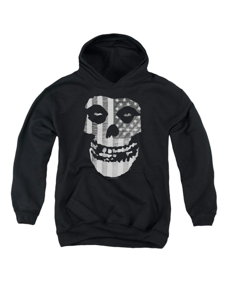 Misfits Youth Hoodie | FIEND FLAG Pull-Over Sweatshirt $16.00 Sweatshirts