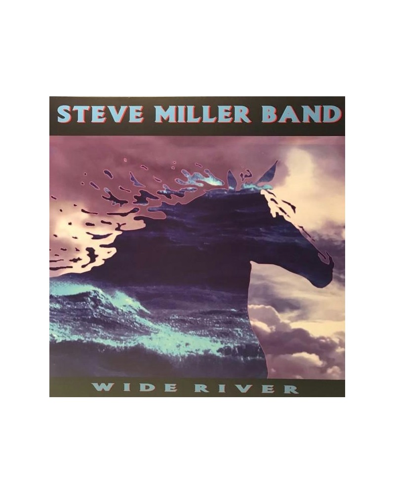 Steve Miller Band Wide River (Light Blue) Vinyl Record $14.40 Vinyl