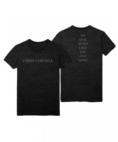 Chris Cornell No One Sings Like You Logo Tee $8.98 Shirts