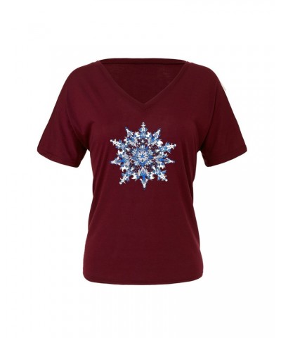 Warren Haynes 2018 Christmas Jam Women’s Snowflake T-Shirt $11.25 Shirts