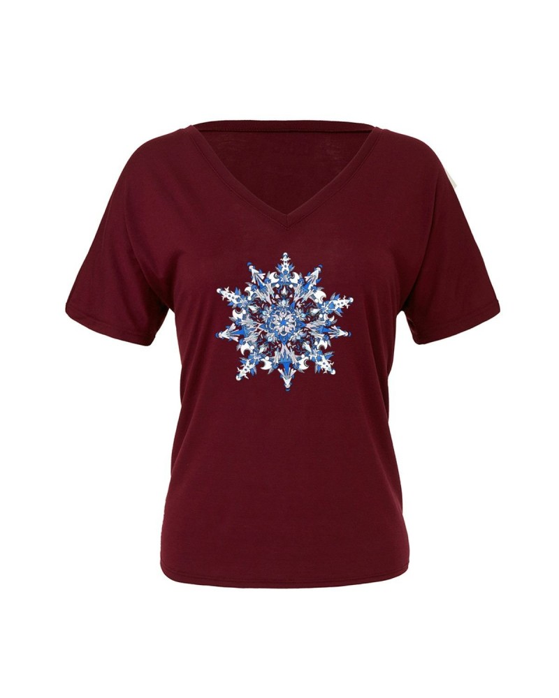 Warren Haynes 2018 Christmas Jam Women’s Snowflake T-Shirt $11.25 Shirts