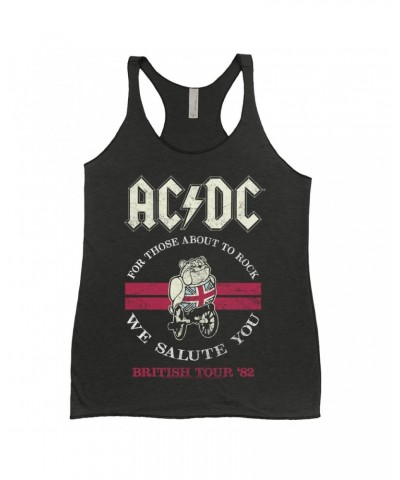 AC/DC Ladies' Tank Top | British Tour '82 Shirt $12.16 Shirts