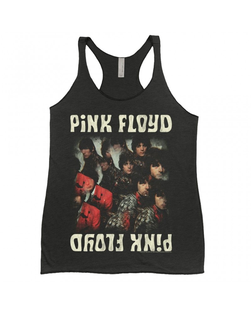 Pink Floyd Ladies' Tank Top | The Piper Mirror Image Distressed Shirt $13.90 Shirts