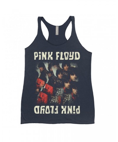 Pink Floyd Ladies' Tank Top | The Piper Mirror Image Distressed Shirt $13.90 Shirts