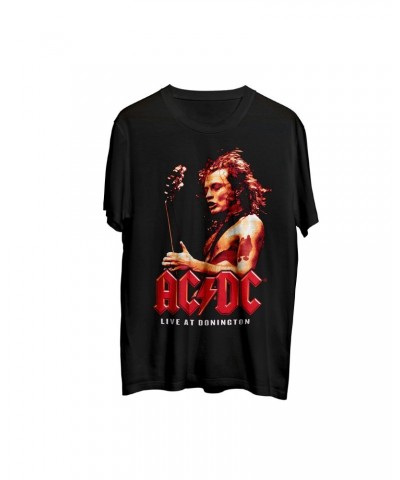 AC/DC "Red Logo Live at Donnington" Angus Photo T-shirt $11.00 Shirts