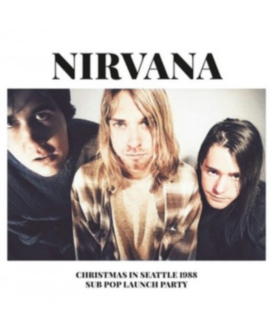 Nirvana LP - Christmas In Seattle 1988 (Clear Vinyl) $16.35 Vinyl