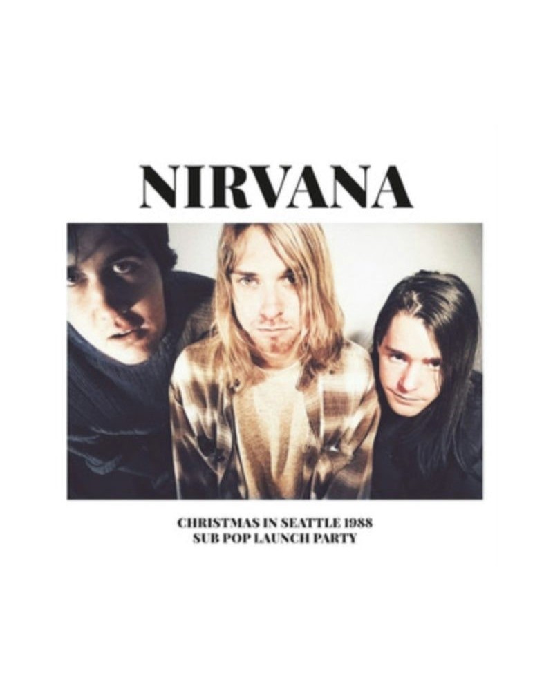 Nirvana LP - Christmas In Seattle 1988 (Clear Vinyl) $16.35 Vinyl