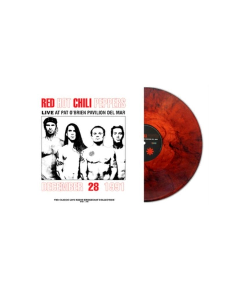 Red Hot Chili Peppers LP Vinyl Record - At Pat O Brien Pavilion Del Mar (Red Marble Vinyl) $13.80 Vinyl