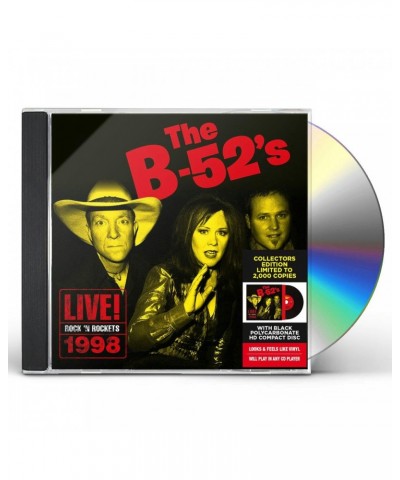 The B-52's LIVE ROCK 'N ROCKETS 1998 CD $2.30 CD