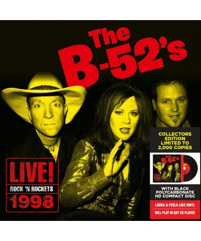 The B-52's LIVE ROCK 'N ROCKETS 1998 CD $2.30 CD