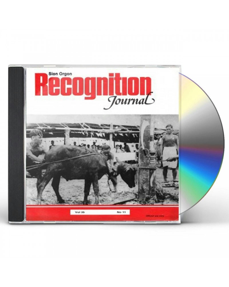 Sion Orgon RECOGNITION JOURNAL CD $7.40 CD