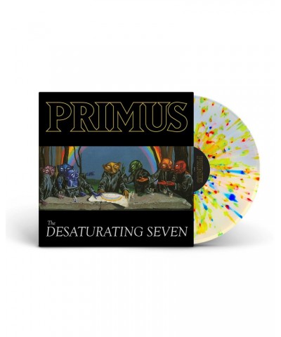 Primus The Desaturating Seven Rainbow Splatter Colored Vinyl $8.28 Vinyl