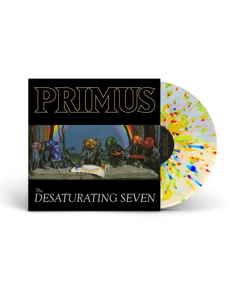 Primus The Desaturating Seven Rainbow Splatter Colored Vinyl $8.28 Vinyl