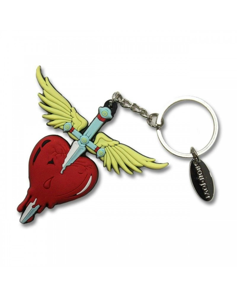 Bon Jovi Heart & Dagger Rubber Keychain $4.30 Accessories